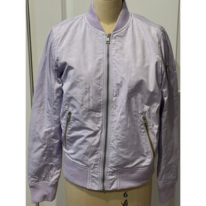 Women's Levi's Lavender purple Bomber Jacket M